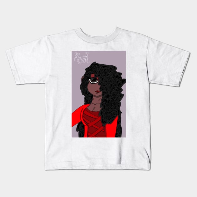 Maria Reynolds Kids T-Shirt by ceolsonart